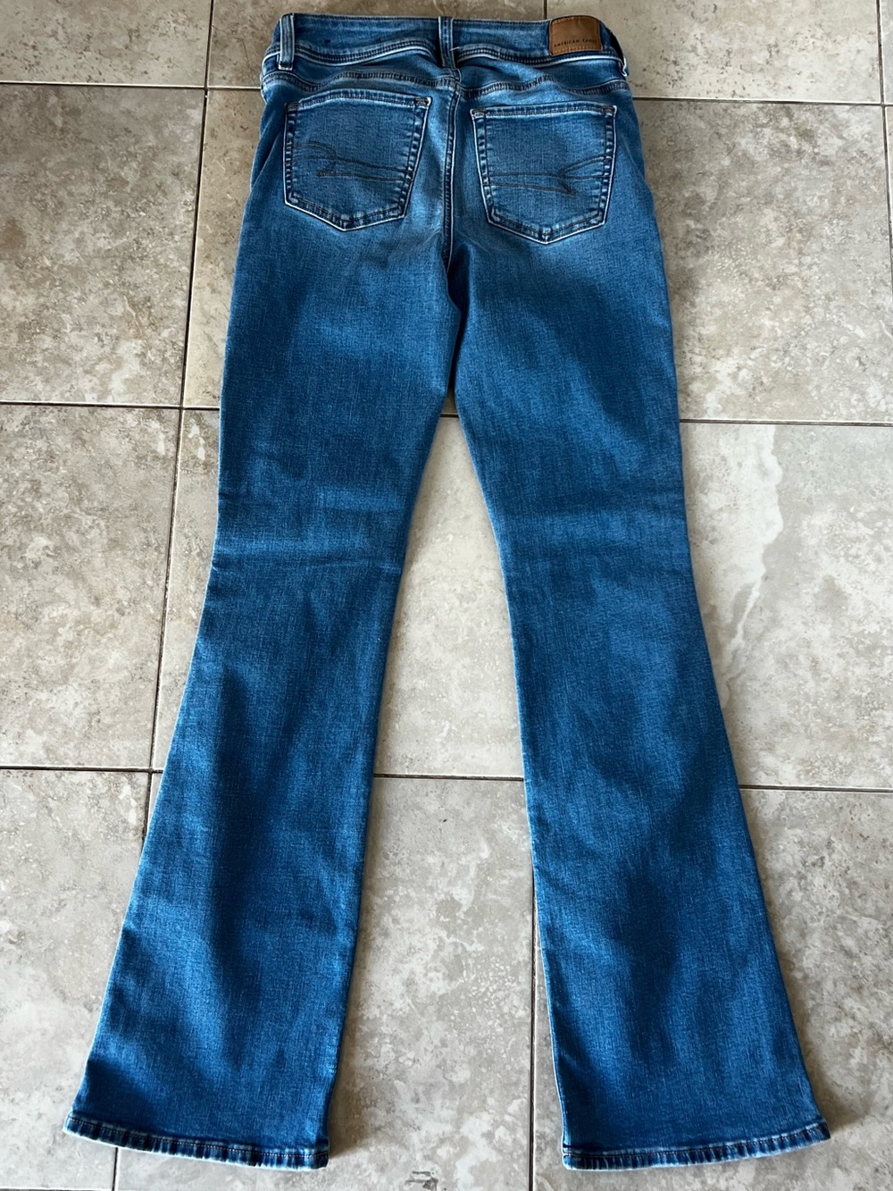 American Eagle Next Level Stretch Bootcut Jeans Size 2 Regular NWT - Picture 6 of 7